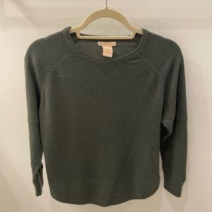 Small Womens Sweater in Army Green